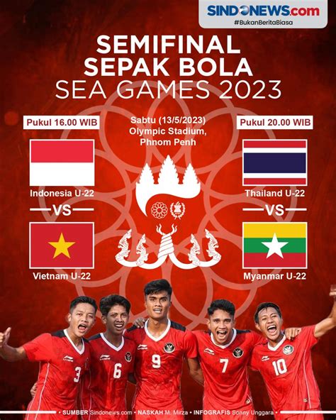 live score sea games 2023 sepak bola